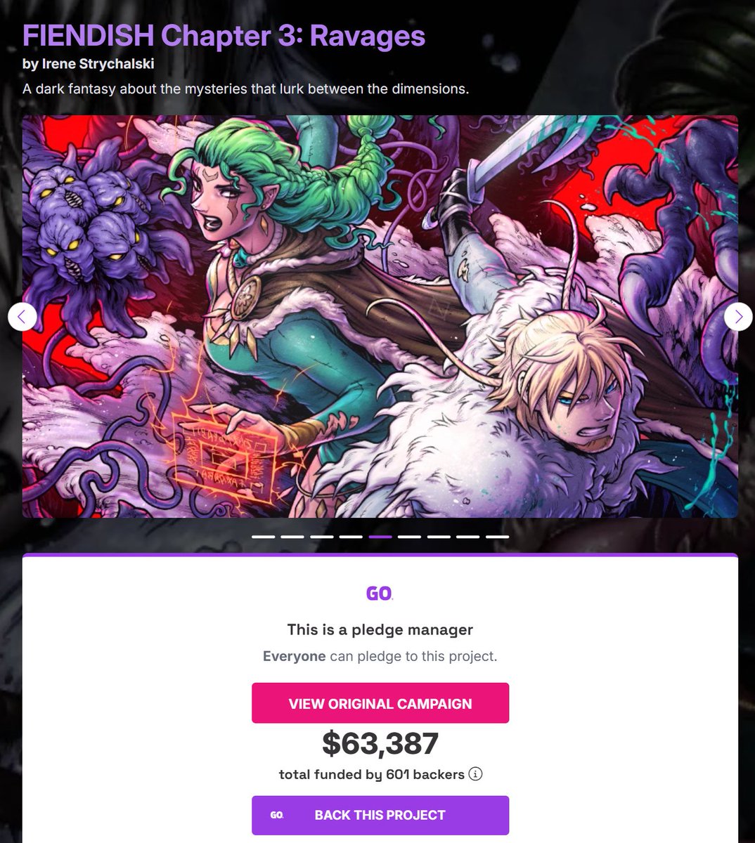 ✦ RENIE ✦ fiendishcomic.com tweet media