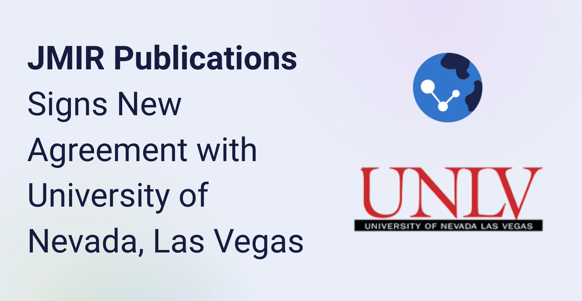 JMIR Publications tweet media