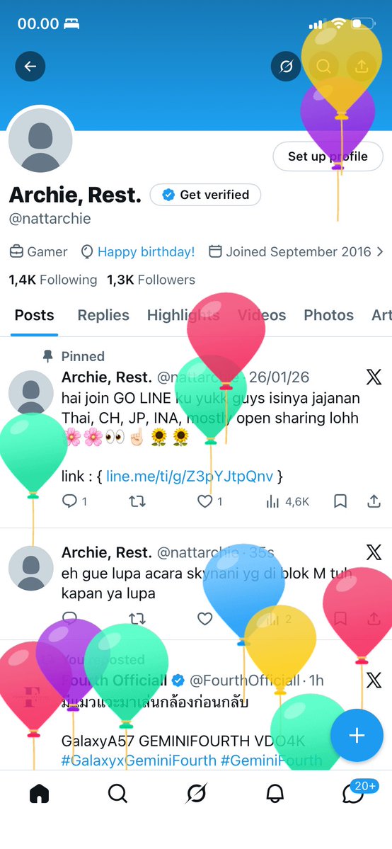 Archie, Rest. tweet media