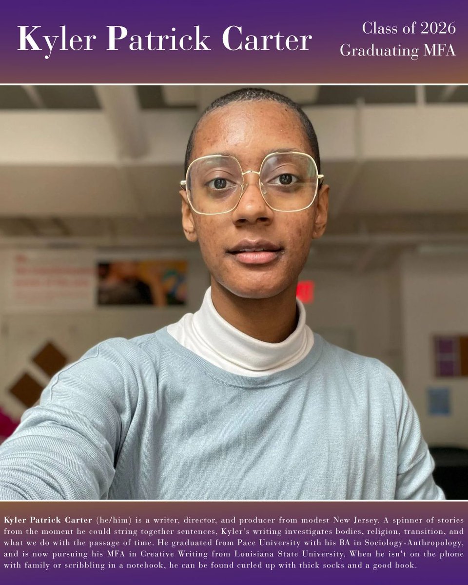 LSU Creative Writing tweet media