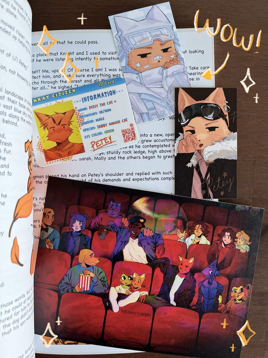 SupaDogmanzine's tweet photo. “Woah! Is that THE Dogman zine? It looks so cool! Wait, what’s inside?” We are proud to reveal the physical zine and some of the contents inside! What are you most excited for?
#dogman #dogmanzine https://t.co/5gJFCpp0p2