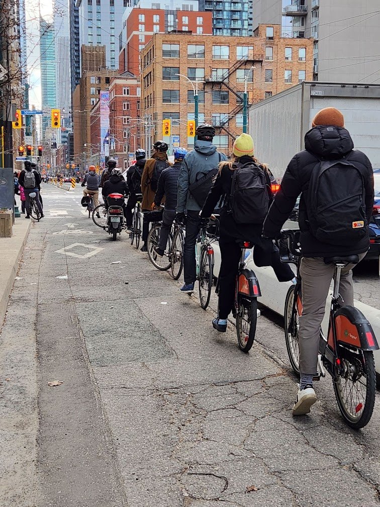 TO_Cycling_Ped's tweet image. Cycling for utilitarian purposes remains a popular choice among survey respondents, with 25.7% of survey respondents stating that they ride a bike for shopping, running errands or visiting friends, compared to 24% in 2023. #cyclingsurvey