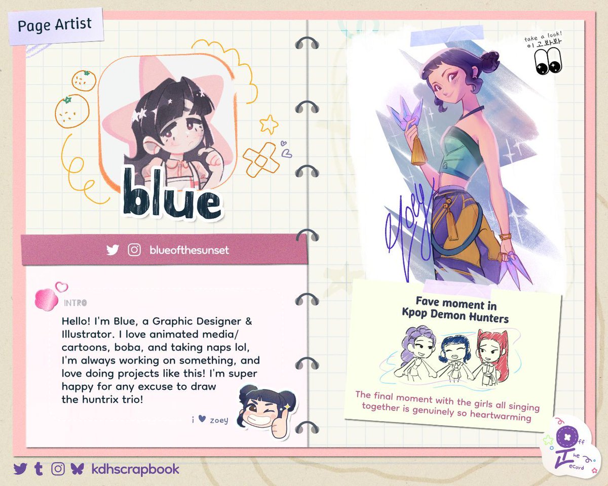 Off the Record ⭐ KPDH Scrapbook Zine tweet media