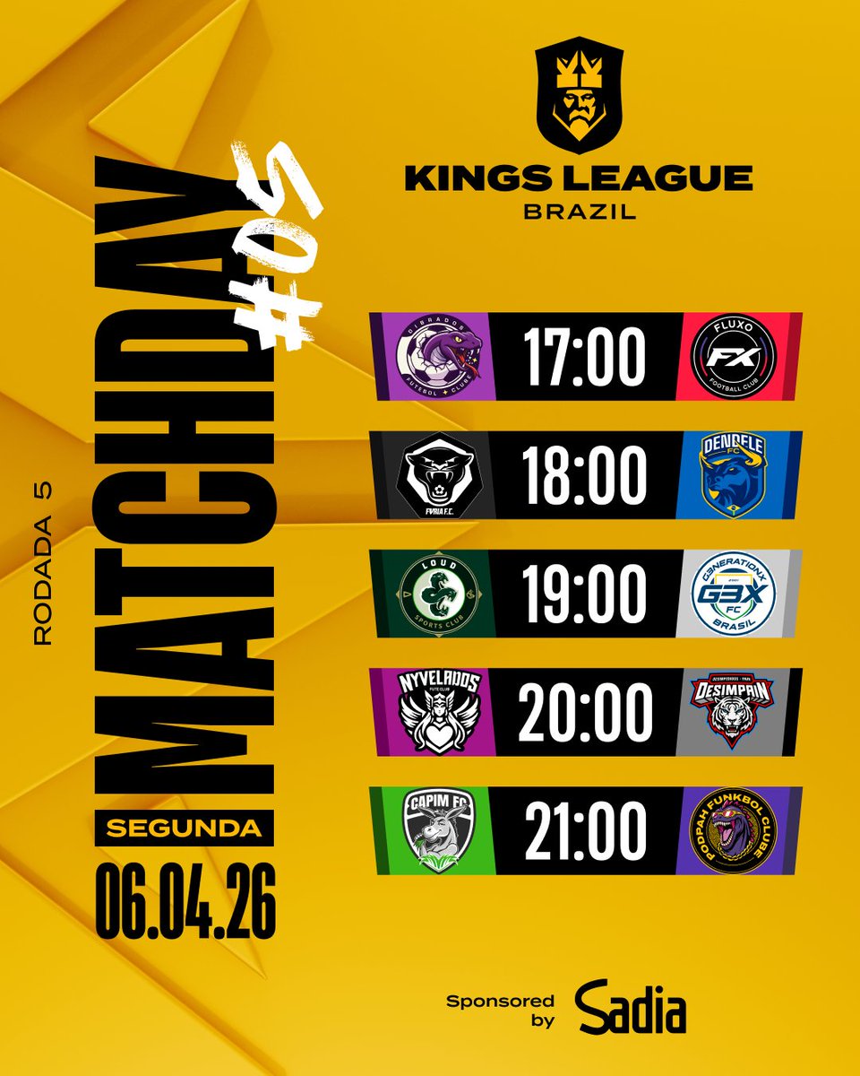 Kings League Brazil tweet media
