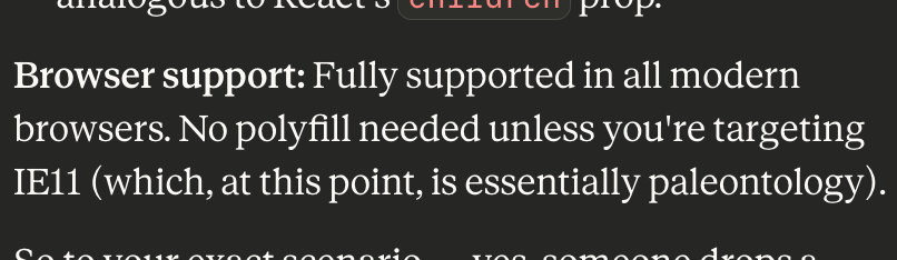 at some point in the last ~6mo, the LLMs have become good at making me chuckle