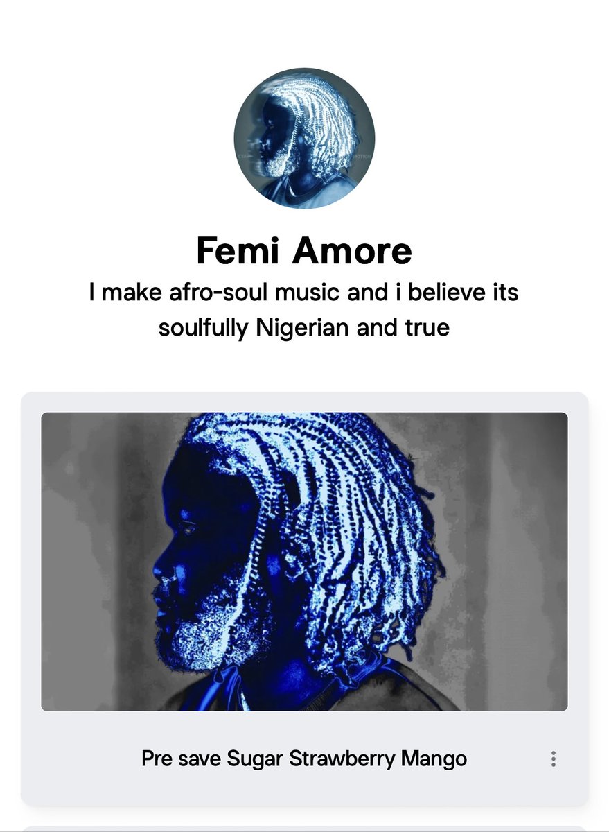 femi amore tweet media