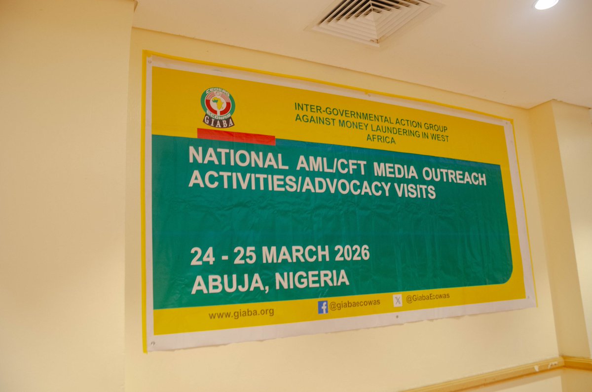 nigpresscouncil's tweet photo. On Tuesday 24th March, 2026, the Honourable Minister of FMINO, Alh. @HMMohammedIdris, was ably represented by the Executive Secretary of NPC at the National Anti-Money Laundering and Counter Financing of Terrorism (AML/CFT) Media Outreach Programme organized by @GiabaEcowas & @FIUNigeria with the theme, “The Role of Media in the Fight Against Corruption: Issues and Challenges.”