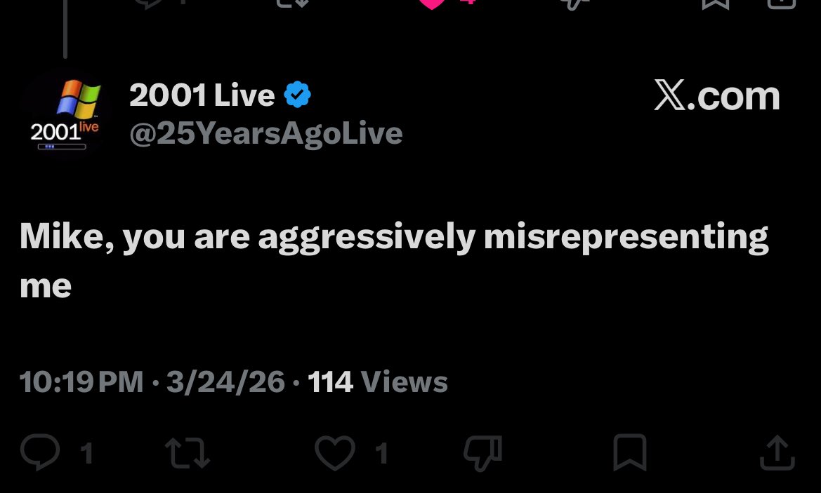 RandyIsPlaying's tweet photo. The last interaction before blocking me. https://t.co/BKuPikdLkm