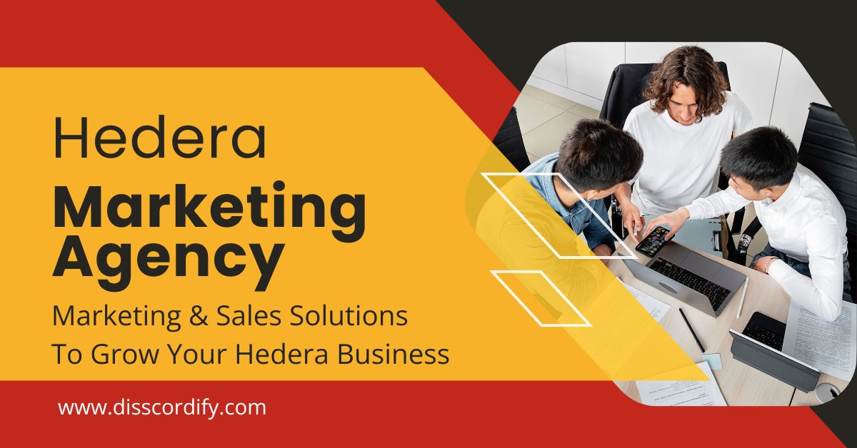 Building on <a href="/hedera/">Hedera</a>? Stop wasting time figuring out growth. We have been in the #Hedera ecosystem since 2018 and worked with 30+ projects, we know what actually works. Learn more: disscordify.com

#Hedera #HBAR #Web3 #DLT