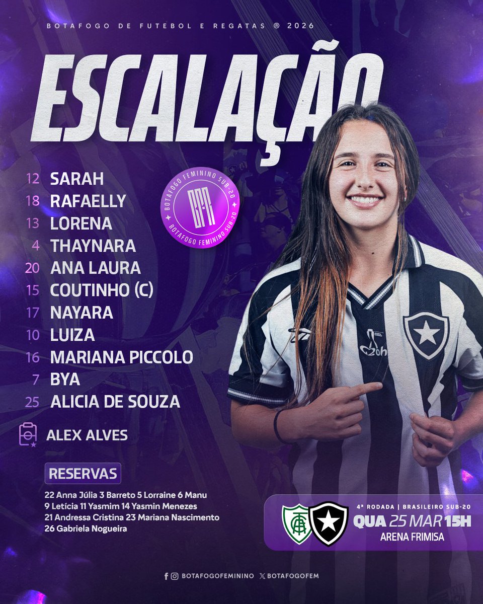 Botafogo Futebol Feminino tweet media