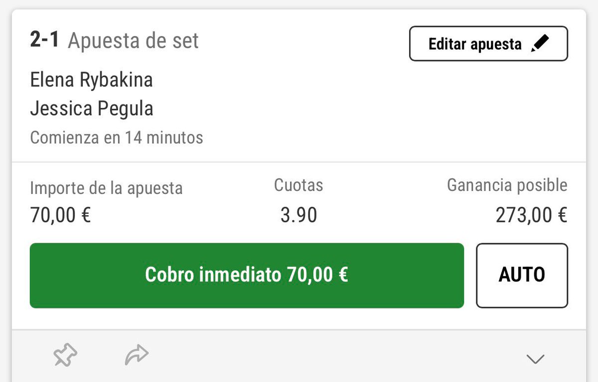AMBet_Oficial's tweet image. 🎾 Rybakina ganando el partido pero sufriendo en Miami 👀
La kazaja lleva 4 victorias seguidas ante Pegula pero en las dos últimas fue a tiebreak en el segundo set. Miami es más rápida que Indian Wells y eso le puede dar vida a Pegula para forzar el tercero. Rybakina gana, pero
