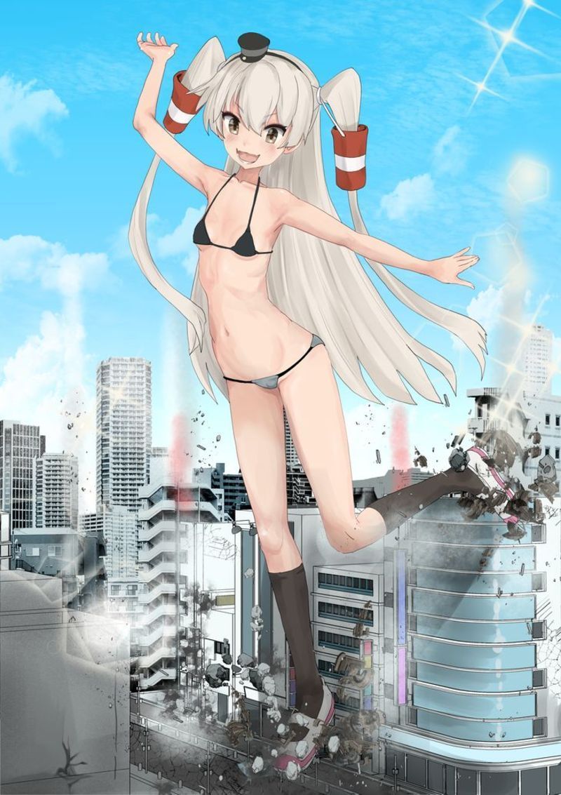 天津風さん巨大化 