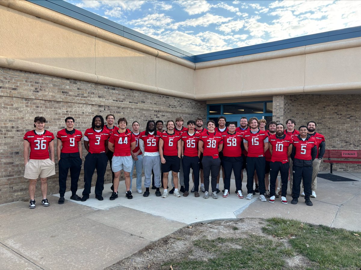 RavenFootballBC's tweet photo. Our guys had an awesome time at Atchison Elementary this morning visiting with students during breakfast! It was a great opportunity to love and serve others in the community!

#UnleashGreatness https://t.co/zxScEmbJz4