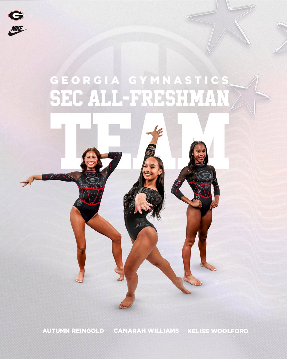 𝑺𝑬𝑪 𝑨𝑳𝑳-𝑭𝑹𝑬𝑺𝑯𝑴𝑨𝑵 𝑻𝑬𝑨𝑴

3️⃣ GymDogs named to the 2026 SEC All-Freshman Team!

#GoDawgs | #BeUndeniable