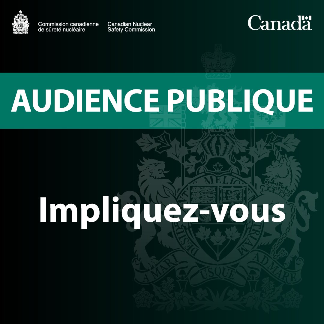 Commission canadienne de sûreté nucléaire tweet media