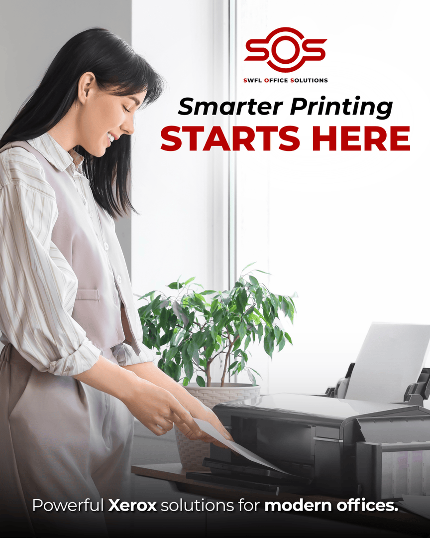 SWFLSolution's tweet image. When your office technology works smoothly, everything else runs better too. 🖨️ 

SWFL Office Solutions helps businesses across Florida create more reliable and efficient print environments.

🔗 sosxrx.com

#PrintManagement #OfficeEfficiency #SWFLOfficeSolutions