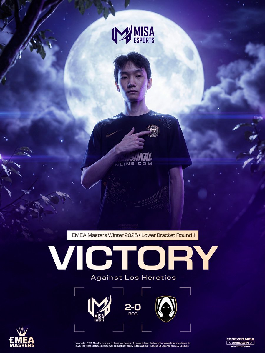 Misa Esports tweet media