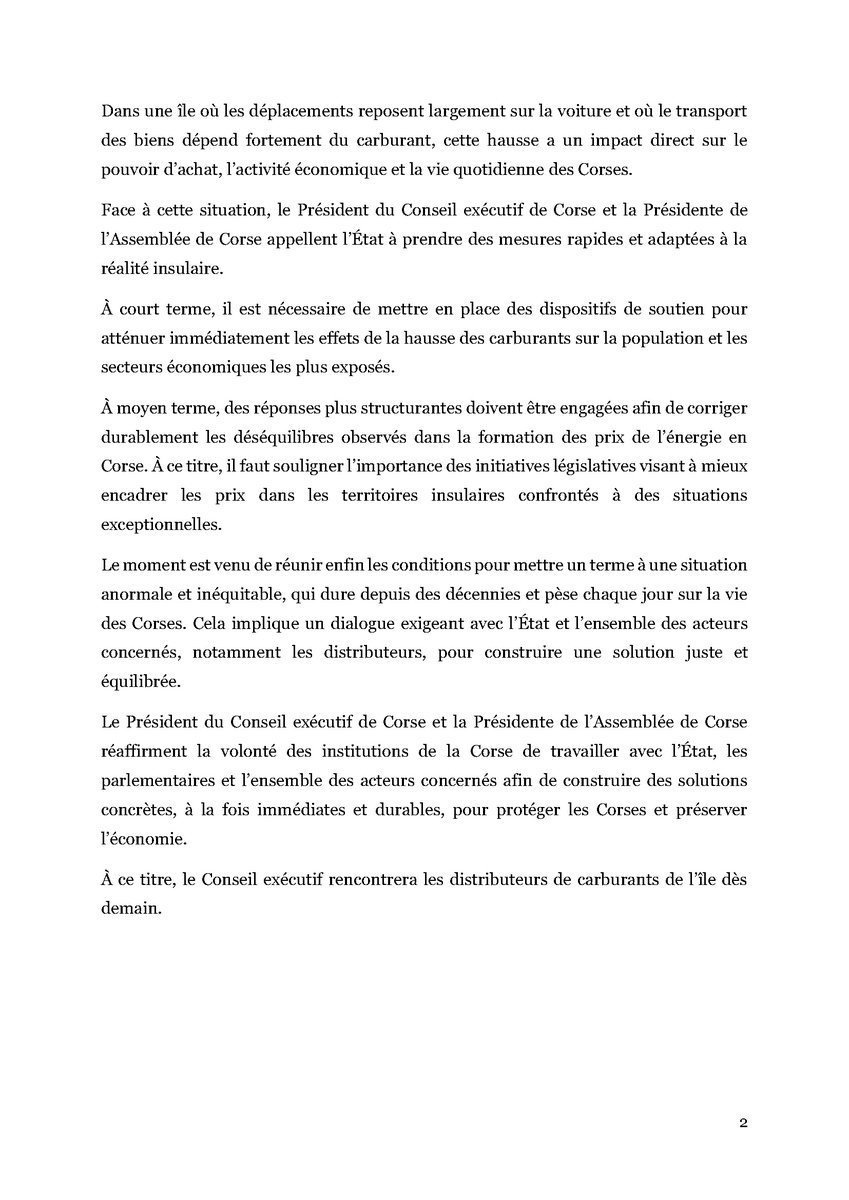 Cullettività di Corsica - Collectivité de Corse tweet media