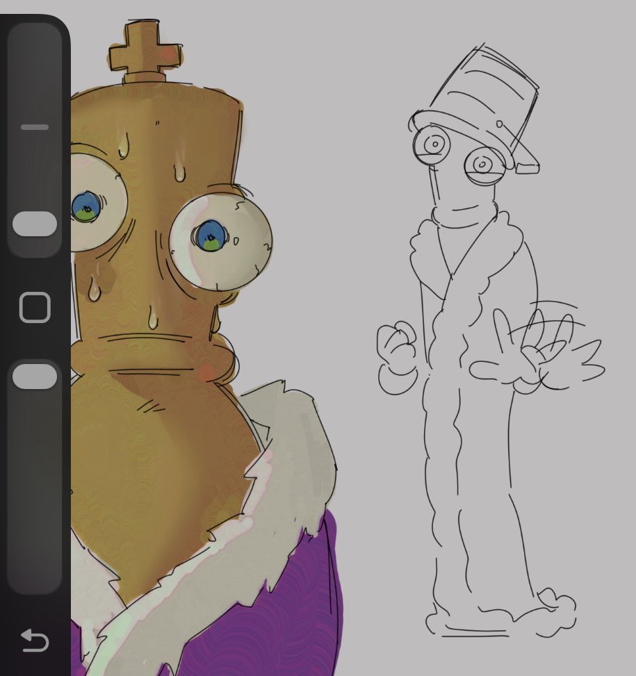 Casmyghost's tweet photo. kinger 🫶 #WIP #TADC https://t.co/I6v3J9vYs9