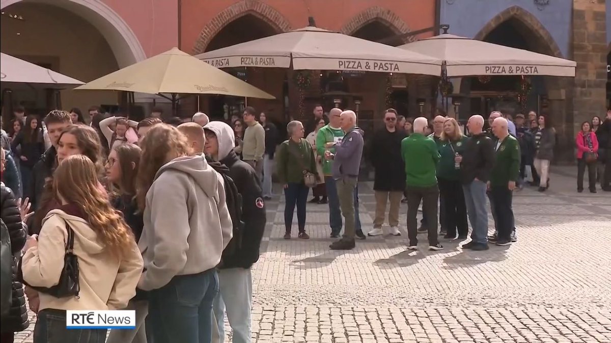 DRoissc's tweet photo. Members in Prague and more ln route today 🇮🇪 https://t.co/TLZ2gVgLAU