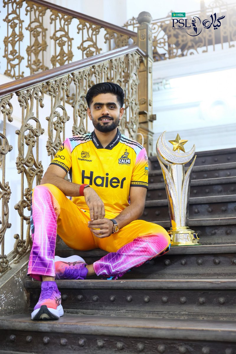 Dreams, hope, and 𝑰𝑵𝑭𝑰𝑵𝑰𝑻𝒀 🏆💛

#YellowStorm is ready ⚡️ #HBLPSL11, we’re coming for the win 🙌

📸: <a href="/thePSLt20/">PakistanSuperLeague</a> 

#Zalmi #RiseofZalmi #GenZalmi