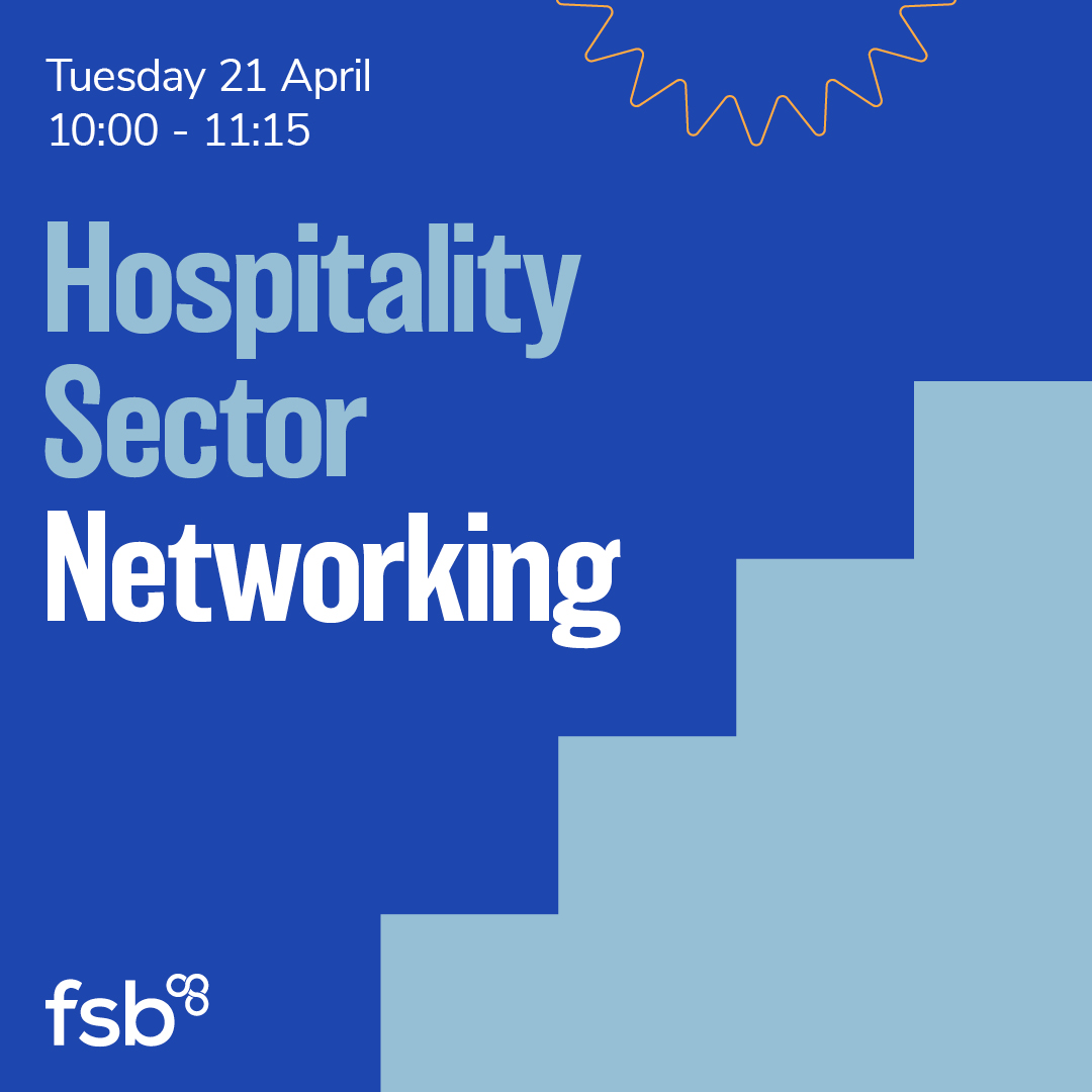 FSBSouthWales's tweet photo. 🍽️Work in hospitality? This one’s for you!
Join our #HospitalitySectorNetworking event to connect & share ideas🤝
Discover simple ways to cut waste, reduce energy use, save costs & boost your reputation♻️
Book now! 🔗 https://t.co/hh7dAmzT4r
📅 21 April | 10-11:15am |💻Online https://t.co/cIzLho7VyI