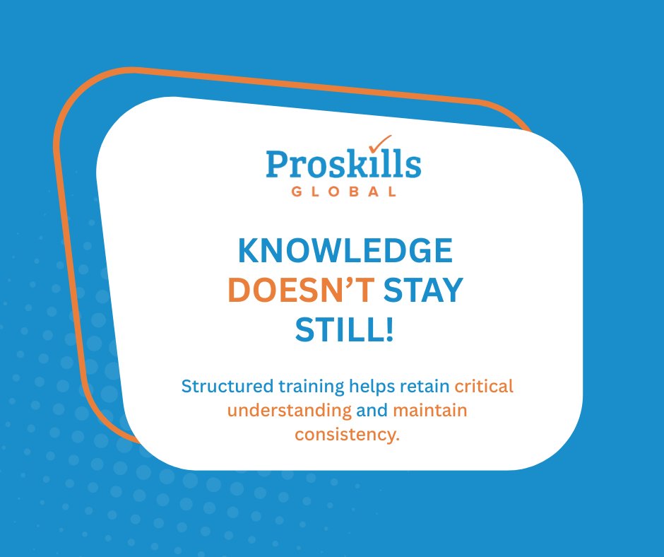 ProskillsGlobal's tweet photo. 🔁 Knowledge Doesn’t Stay Still!

Workforce changes can impact how knowledge is shared &amp; retained.

Structured learning helps maintain consistency &amp; preserve important understanding across teams.

👉 Find out more: https://t.co/mkq7FY2yDs

#KnowledgeManagement #WorkforceStability https://t.co/MONi6seGw0