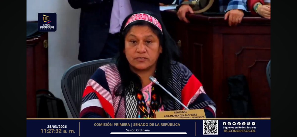 Comisión Primera Senado tweet media