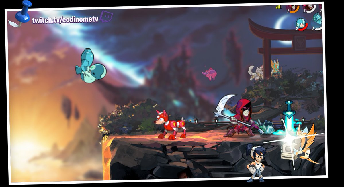 codinometv's tweet photo. Brawlhalla Custom Room Twitch Channel CodinomeTV #brawlhalla #twitchgaming #vtuber #aistream
https://t.co/HCfbyfWlwX https://t.co/X6a06pUUQS