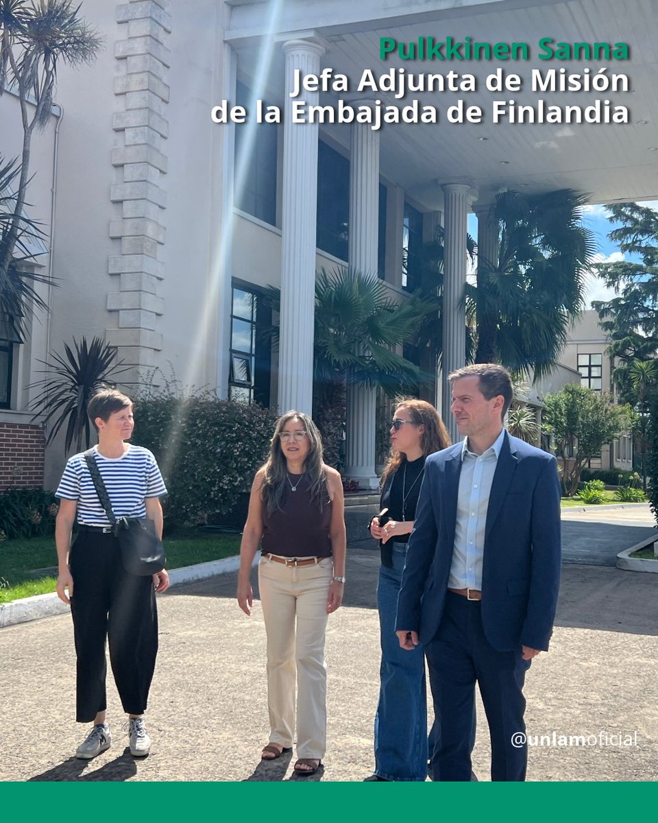 UnlamOficial's tweet photo. Tenemos la Universidad más linda, y por eso el mundo entero quiere conocerla 💚🏛️🇦🇷

🗺️ Representantes de Estados Unidos, Finlandia, Italia y Rusia visitaron el campus y charlaron con autoridades y estudiantes.

Para más información:
☎️ 4480-8900, interno 8923 https://t.co/D6Ze3H1Px5