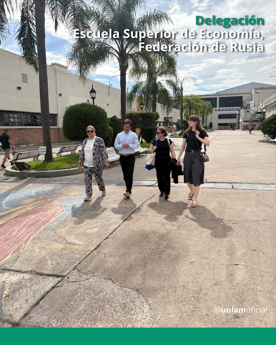 UnlamOficial's tweet photo. Tenemos la Universidad más linda, y por eso el mundo entero quiere conocerla 💚🏛️🇦🇷

🗺️ Representantes de Estados Unidos, Finlandia, Italia y Rusia visitaron el campus y charlaron con autoridades y estudiantes.

Para más información:
☎️ 4480-8900, interno 8923 https://t.co/D6Ze3H1Px5