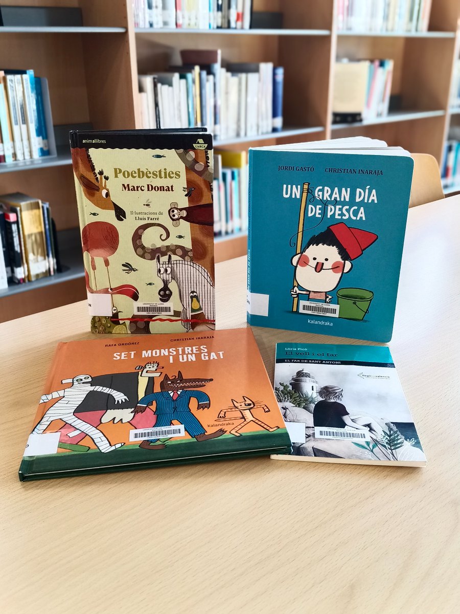 📚 Noves adquisicions de literatura infantil i juvenil!

En breu se celebra el Dia Internacional de la Literatura Infantil i us convidem a descobrir aquesta col·lecció especial situada a la 3a planta.

Veniu, remeneu i deixeu-vos sorprendre! 💫

#LIJ #BibliotequesUdL