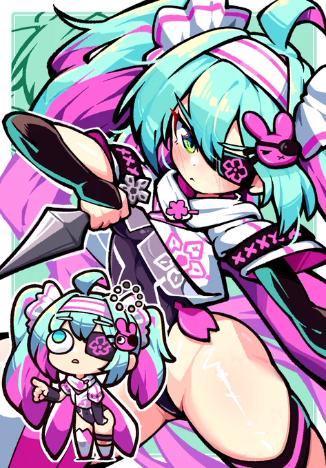 すけぶで描いたパヒちゃん