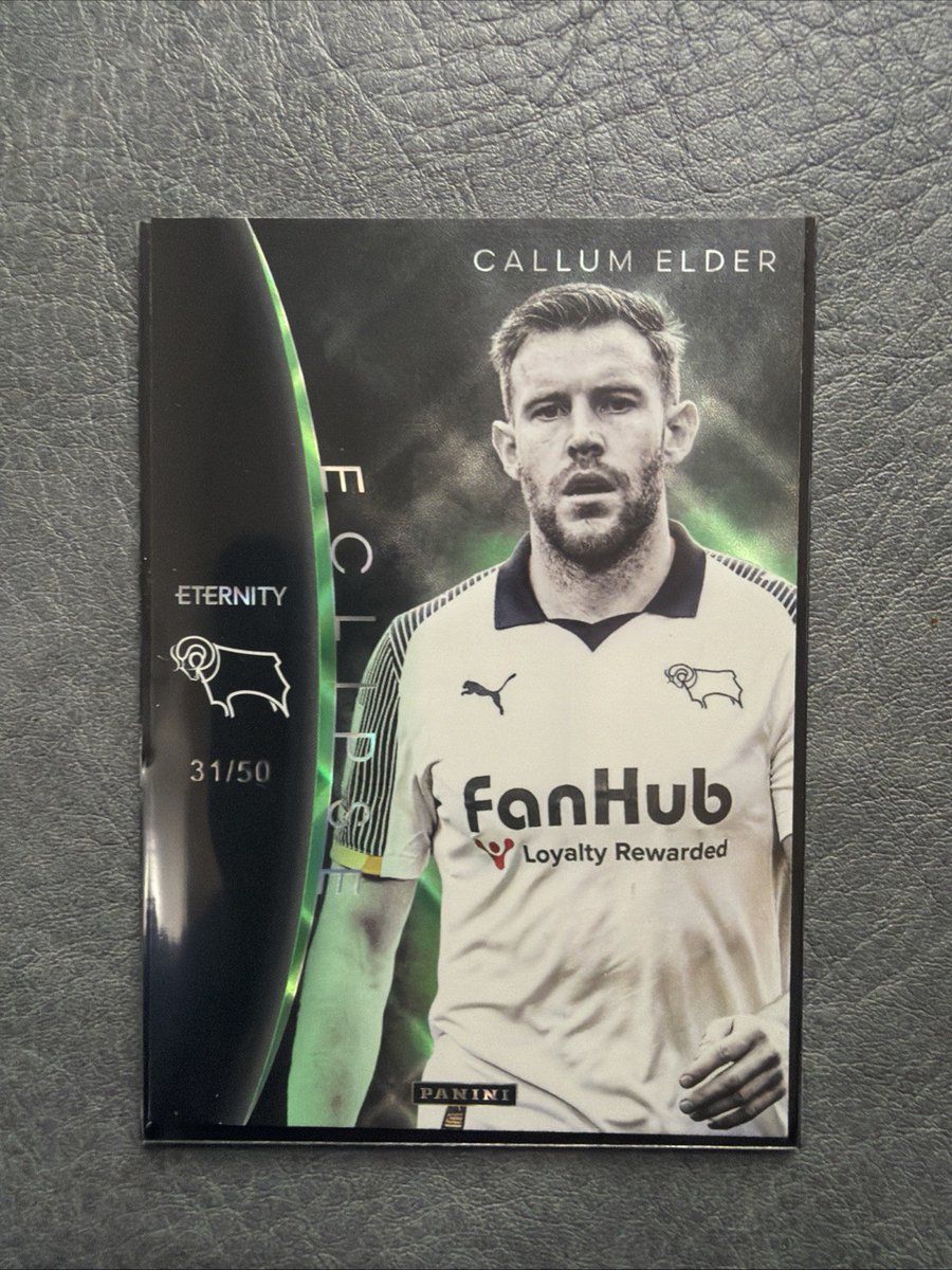 DCFCmemorabilia's tweet photo. Callum Elder Eclipse /50 Derby County  Eternity Football Card

£9.54 currently

6 bids

Ends Wed 25th Mar @ 7:00pm

https://t.co/lxYwrcsU1P

#ad #dcfc https://t.co/PCJOWYiA6F