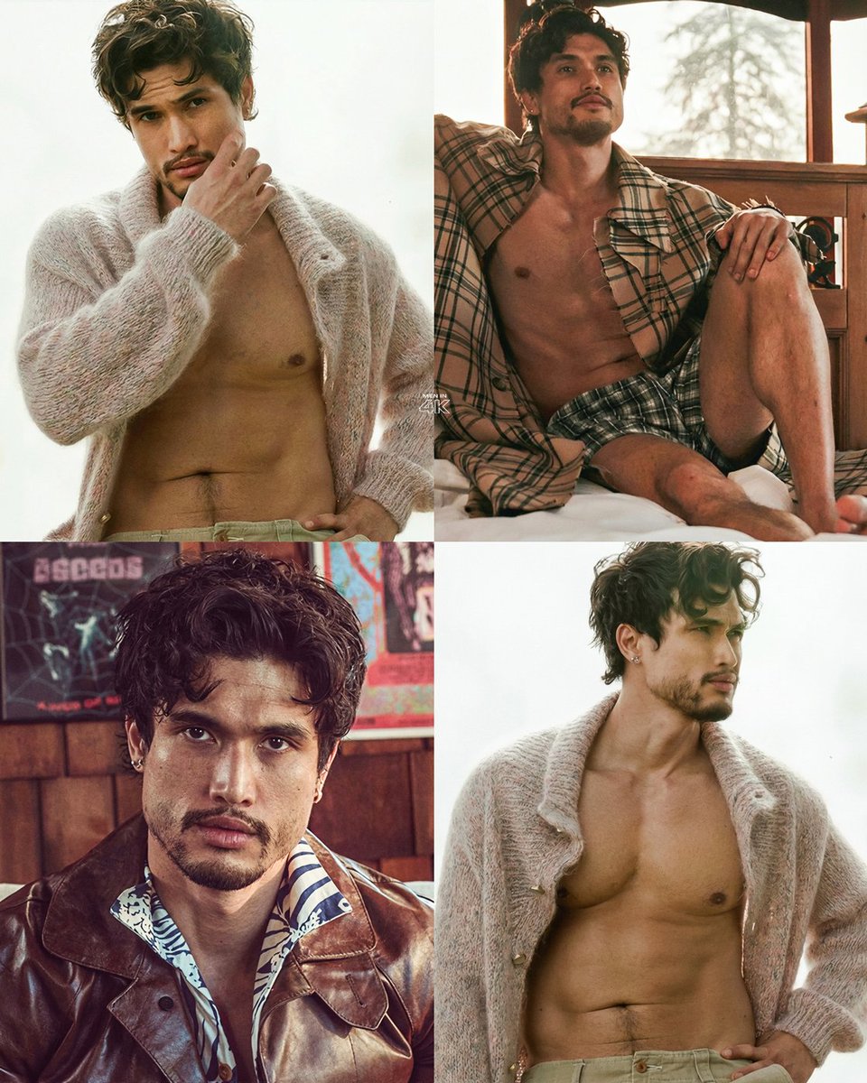 Charles Melton for the latest issue of L’Officiel Hommes.