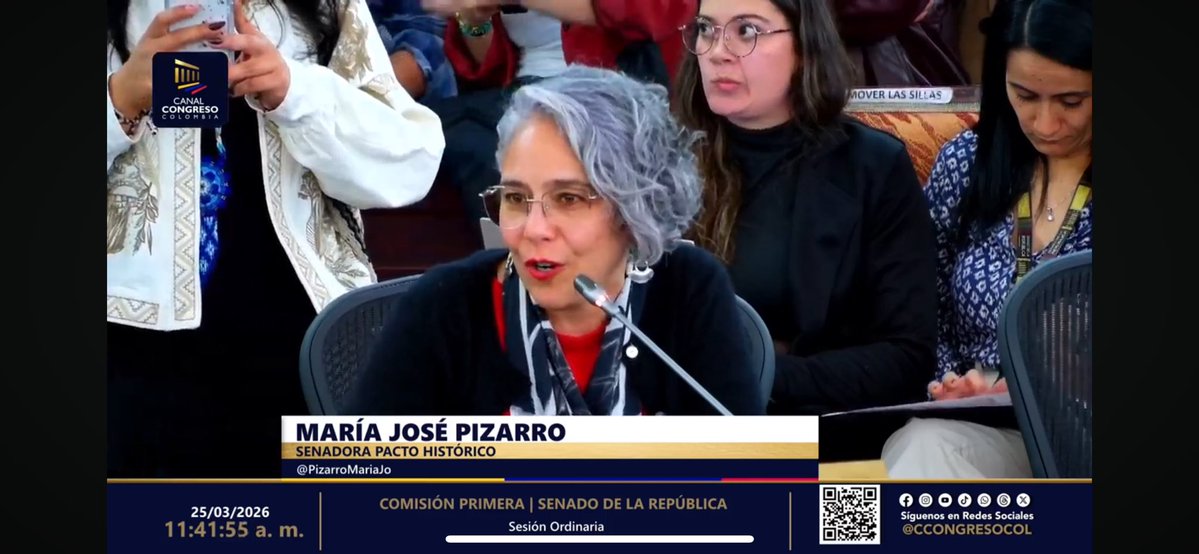 Comisión Primera Senado tweet media