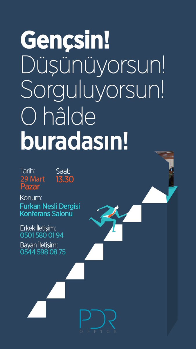 Gençsin!
Düşünüyorsun!
Sorguluyorsun!
O hâlde buradasın!

AlparslanHocayla Söyleşi
#FurkanGençÜniversite
#TemizAkıl
#PDROffice