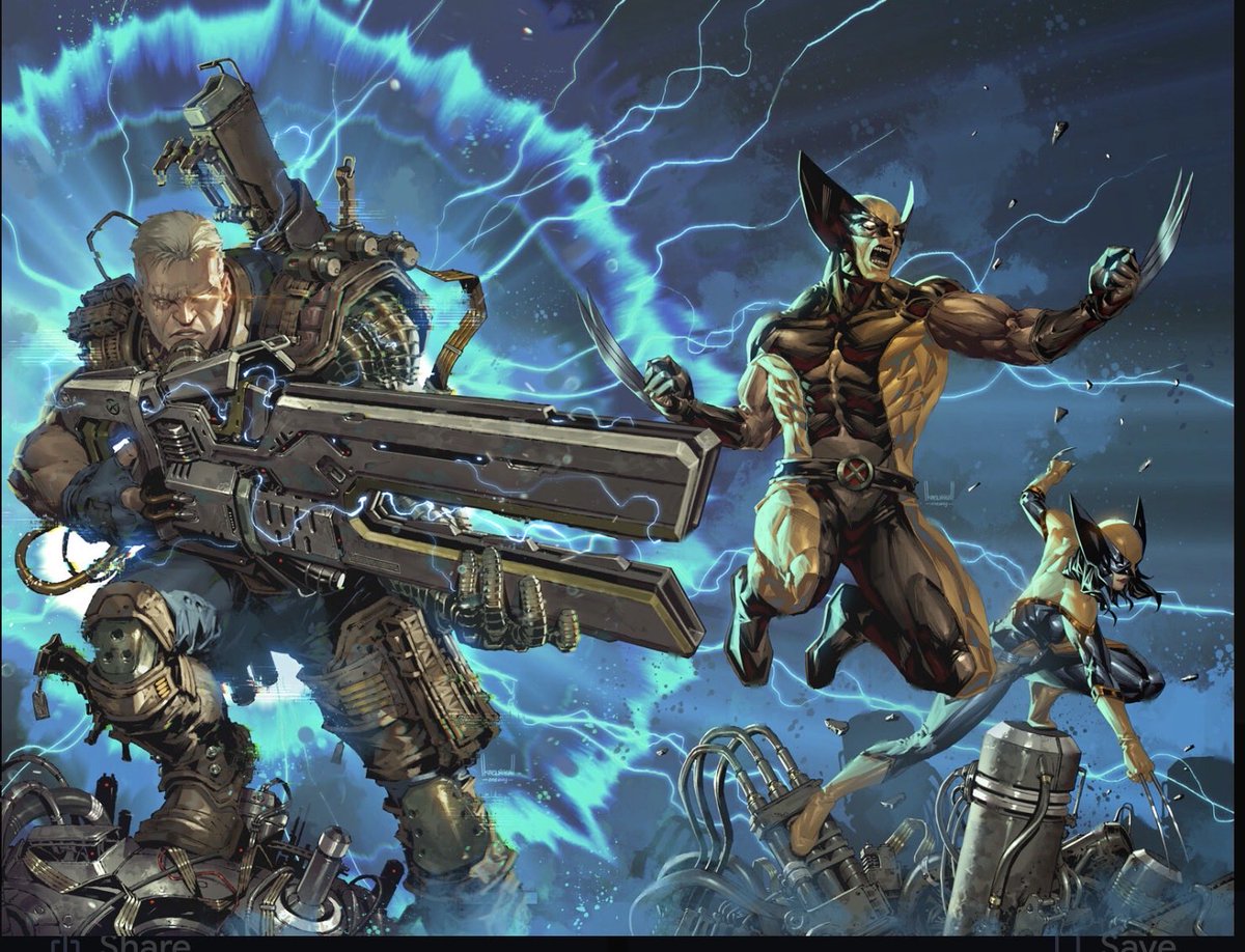 Daily_Cable's tweet image. Happy #wolverinewednesday 
Killer cover by @KaelNgu 

#Cable #marvel #marvelcomics #art #comics #comicart #xmen #xforce #mutants  #dailyCable #Cableaday #wolverine