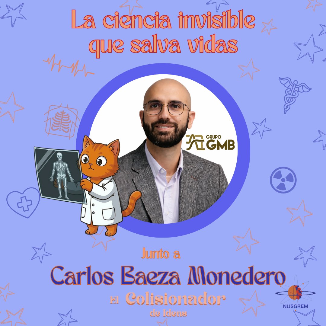 colisionaideas's tweet photo. 🐱 NUEVO EPISODIO 🐱

En este episodio tenemos como invitado a Carlos Baeza Monedero, que viene a hablar acerca de la radiofísica hospitalaria y de la situación actual de la sanidad en nuestro país. https://t.co/F8QmnoO7WQ