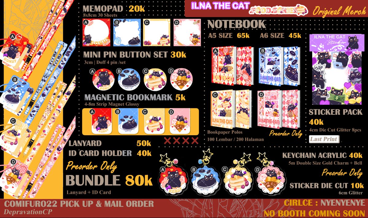 DepravationCP's tweet photo. [7/?]
Ilna The Cat
Fandom : Original Merch

#CF22 #CFXXII #comifuro22catalogue #comifuro22 #cf22catalogue #cfxxiicatalog #comicfrontier #comifuro22catalog #cf22catalog #CFXXIICatalogue #originalmerch #originalmerchandise #originalcharacter https://t.co/BqdViFP63b