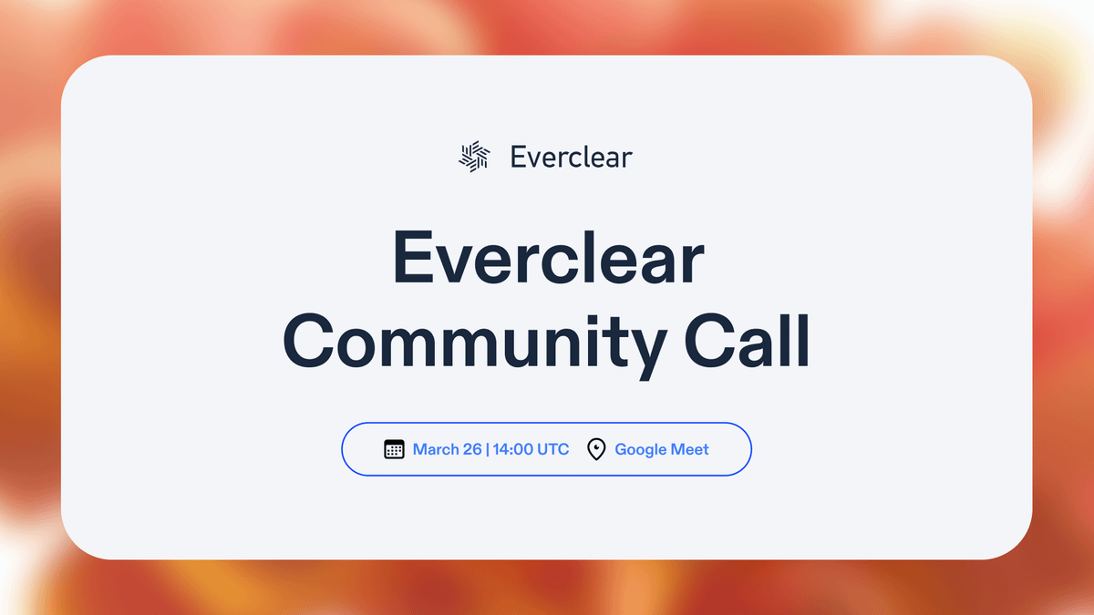 Everclear Governance tweet media