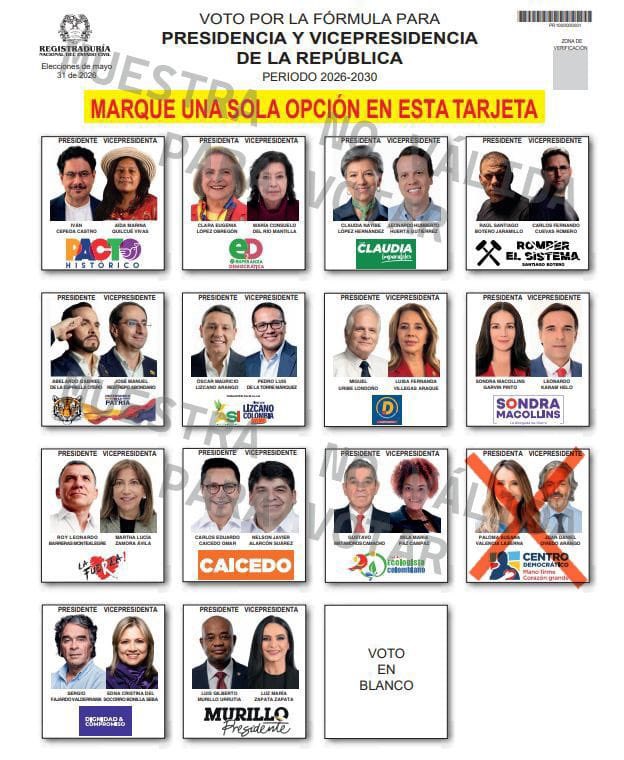 Loregonzal07's tweet photo. Este 31 de mayo vota por presidente PALOMA VALENCIA 🕊️💙⚡️y su fórmula vicepresidencial JUAN DANIEL OVIEDO. https://t.co/T2eg87LItW