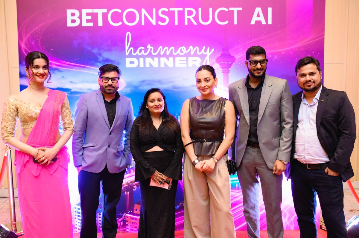 BetConstruct's tweet photo. Lankan Pulse. AI Precision. 🇱🇰
At last night's Harmony Dinner in Sri Lanka, we showcased the region’s most demanded solutions, harmonized into one seamless operator experience.
Smart tools. Elegant precision. Total Harmony.
That’s The Choice.
#BetConstructAI #HarmonyDinner https://t.co/UHiEXt9bge