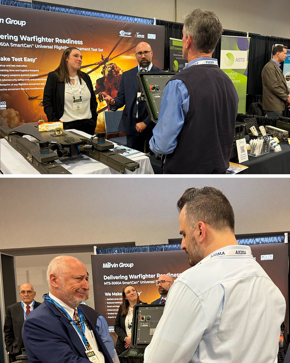 MarvinTestSoln's tweet photo. The AUSA Global Force Symposium &amp; Exposition has begun! Visit us at Booth 2111 to learn how we  continue to make test easy for our US Army warfighters. https://t.co/im1X74uR2o
