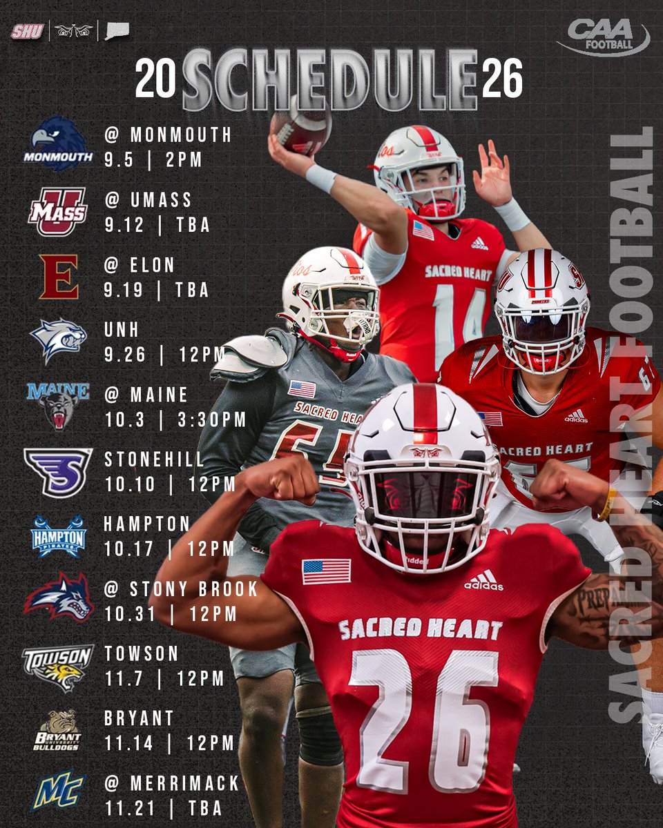 Sacred Heart University Football tweet media