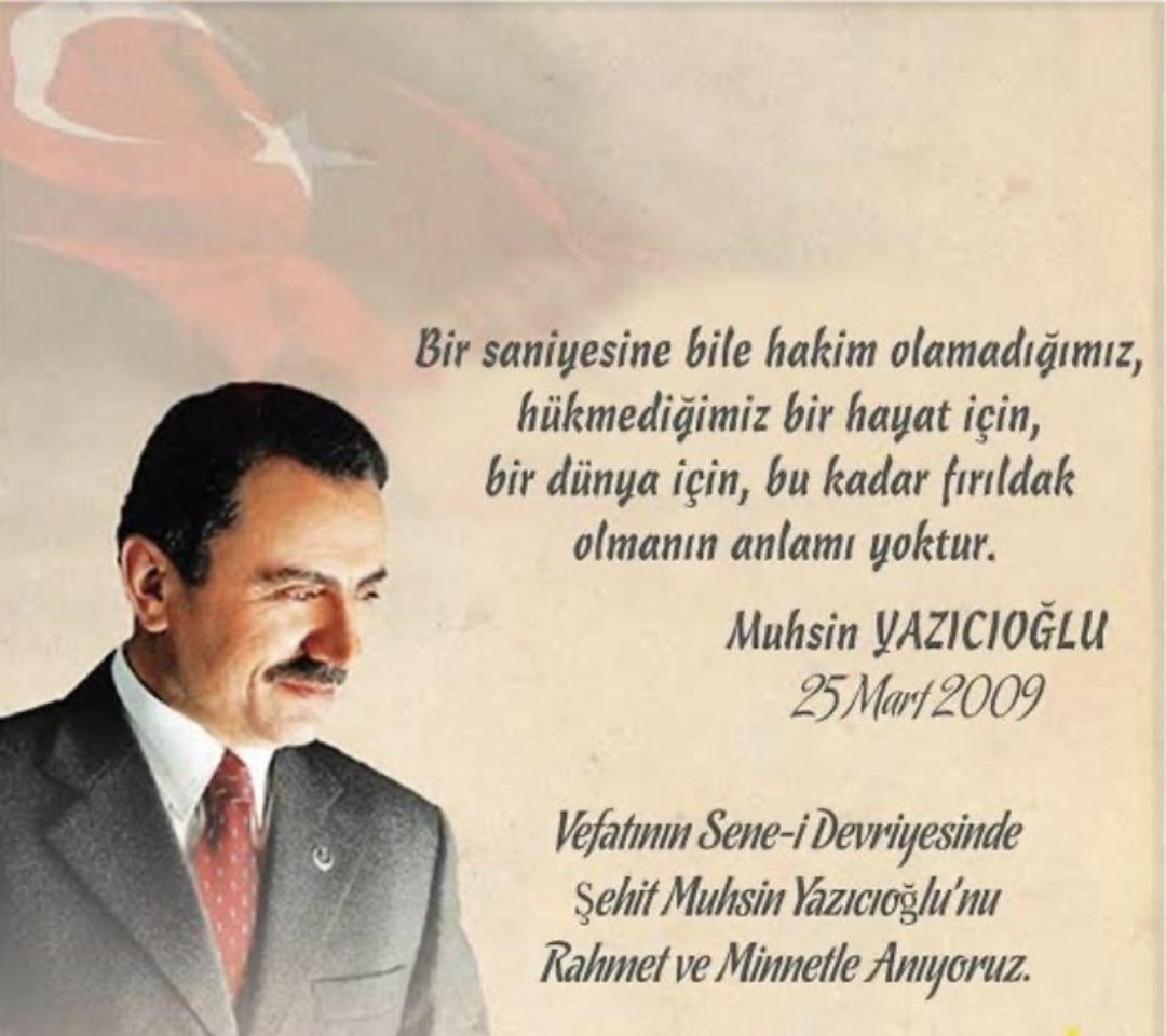 AsliArvas's tweet photo. #MuhsinYAZICIOĞLU https://t.co/N7kvvlBdE8