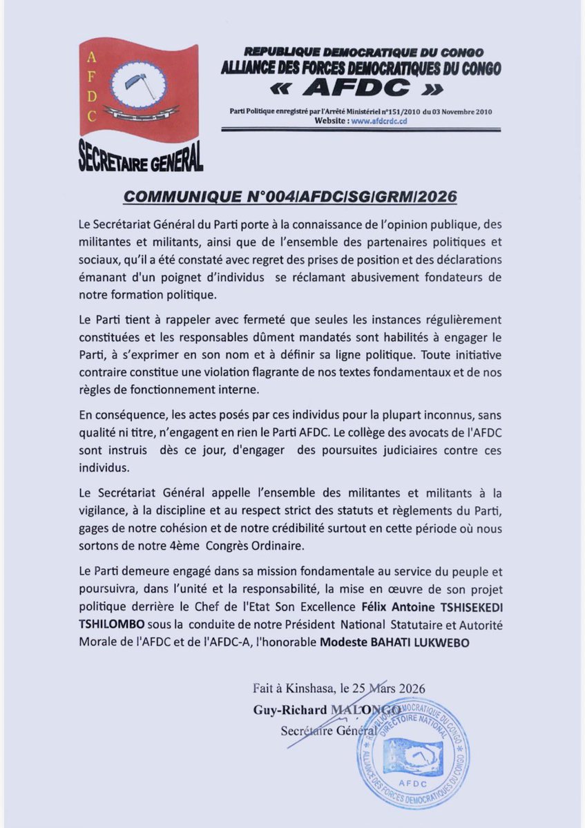 Stanis Bujakera Tshiamala tweet media