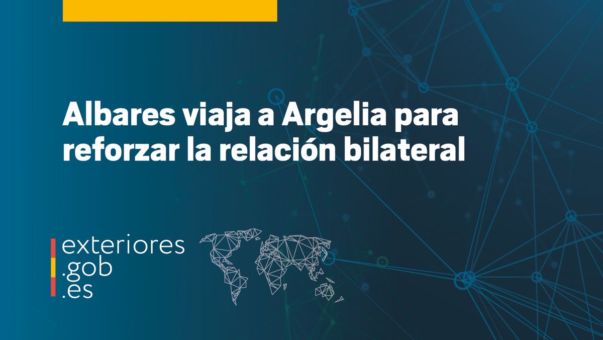 Ministerio de Asuntos Exteriores, UE y Cooperación tweet media
