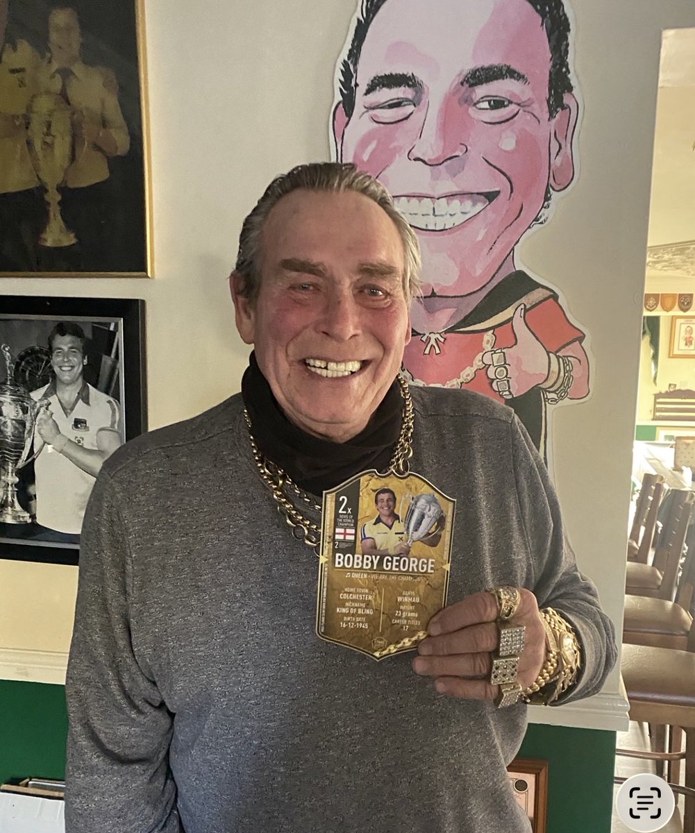 Bobby George tweet media