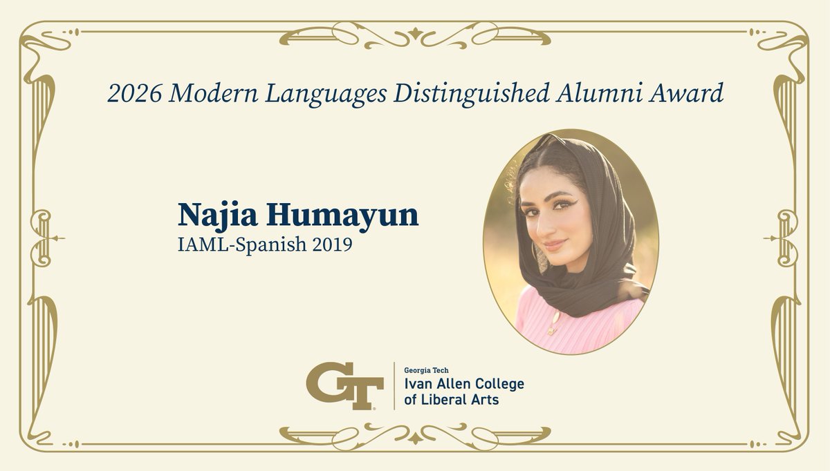 Ivan Allen College of Liberal Arts tweet media